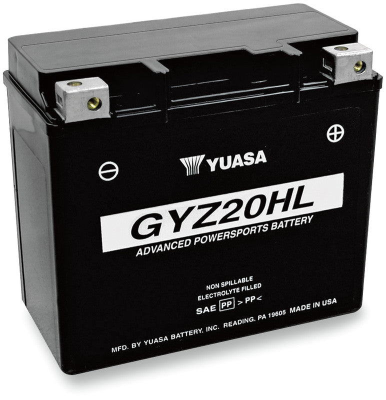 YUASA GYZ20HL FACTORY ACTIVATED, 12V BATTERY (YUAM720GH) - DRIVEN Canada's Powersports 048493728247YUAM720GH