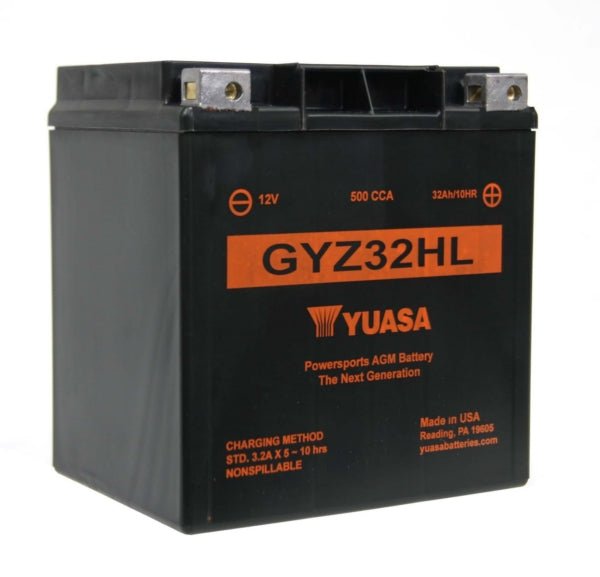YUASA GYZ32HL FACTORY ACTIVATED 12V BATTERY (YUAM732HL) - DRIVEN Canada's Powersports 048493750002YUAM732HL