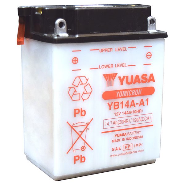 YUASA HIGH PERFORMANCE CONVENTIONAL (AGM) BATTERIES (YUAM224A1IND) - DRIVEN Canada's Powersports 048493224114YUAM224A1IND