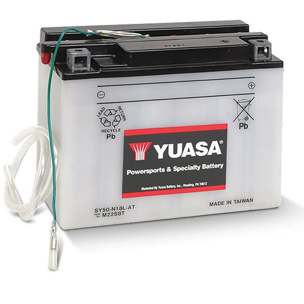 YUASA SY50 - N18L - AT YUMICRON 12V BATTERY (YUAM22S8T) - DRIVEN Canada's Powersports 048493228808YUAM22S8T