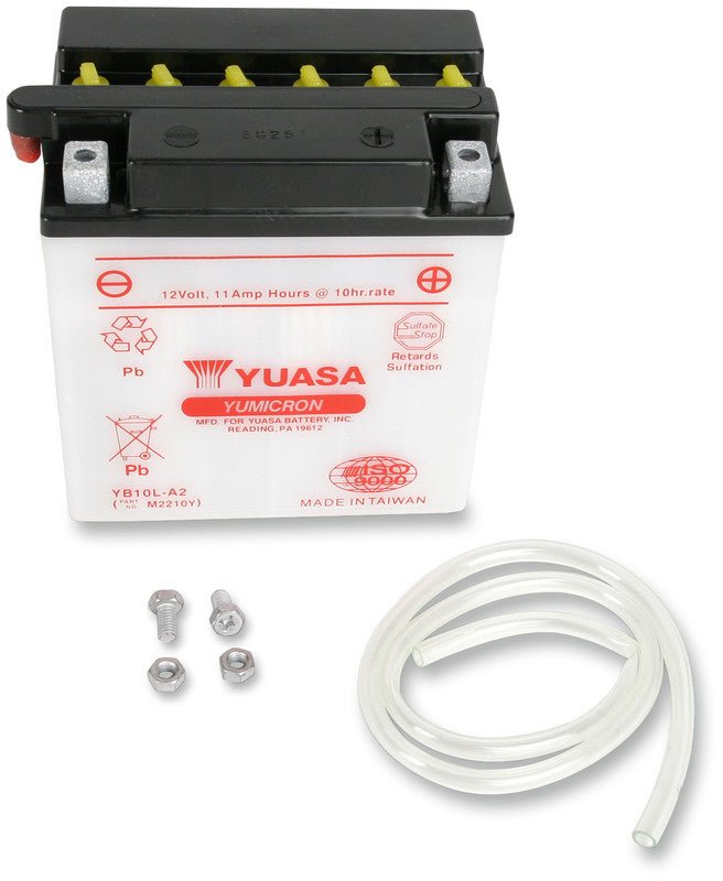 YUASA YB10L - A2 YUMICRON 12V BATTERY (YUAM2210Y) - DRIVEN Canada's Powersports 048493221090YUAM2210Y