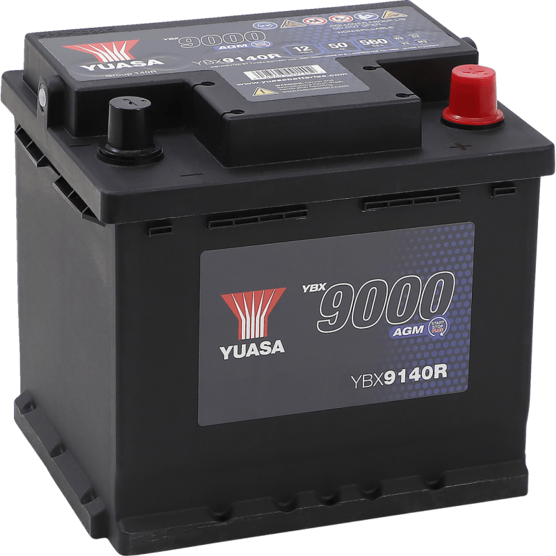 YUASA YBX9140R FOR KAWASAKI MULE 10 - 22 NO BRACKET (YBXM79L1560MUL) - DRIVEN Canada's Powersports 048493091433YBXM79L1560MUL