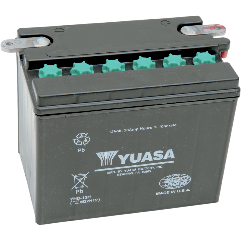 YUASA YHD - 12H YUMICRON 12V BATTERY (YUAM22H12) - DRIVEN Canada's Powersports 048493226125YUAM22H12