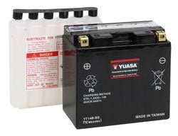 YUASA YT14B - BS MAINTENANCE FREE 12V BATTERY (YUAM624B4) - DRIVEN Canada's Powersports 048493624488YUAM624B4