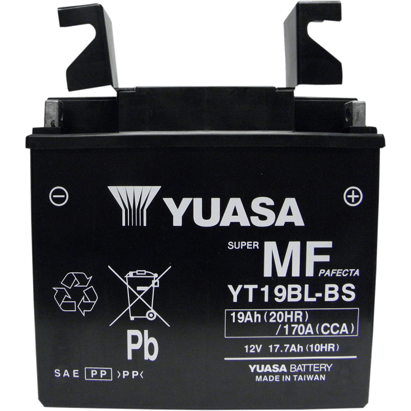 YUASA YT19BL - BS MAINTENANCE FREE 12V BATTERY (YUAM6219BL) - DRIVEN Canada's Powersports 048493621906YUAM6219BL