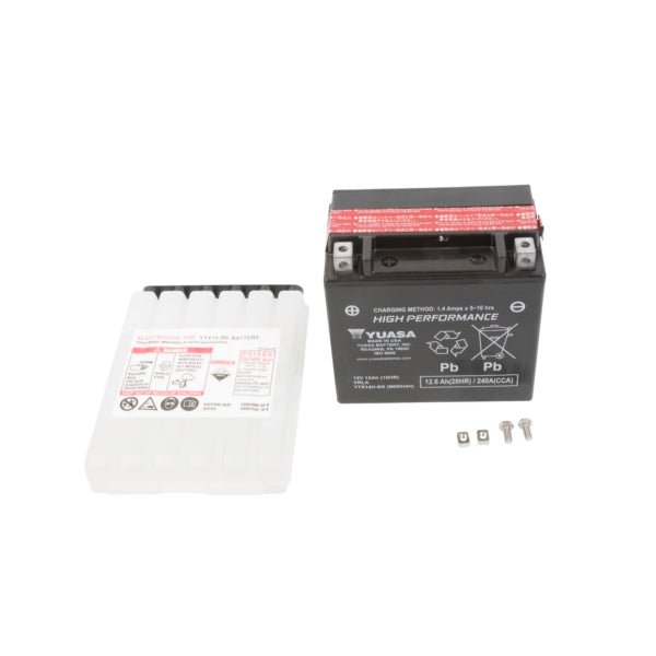 YUASA YTX14H - BS HIGH PERFORMANCE, 12V BATTERY (YUAM6RH4H) - DRIVEN Canada's Powersports 048493674445YUAM6RH4H