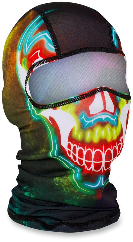 ZAN HEADGEAR BALACLAVA POLYESTER ELECTRIC SKULL (WBP098) - DRIVEN Canada's Powersports 642608049762WBP098