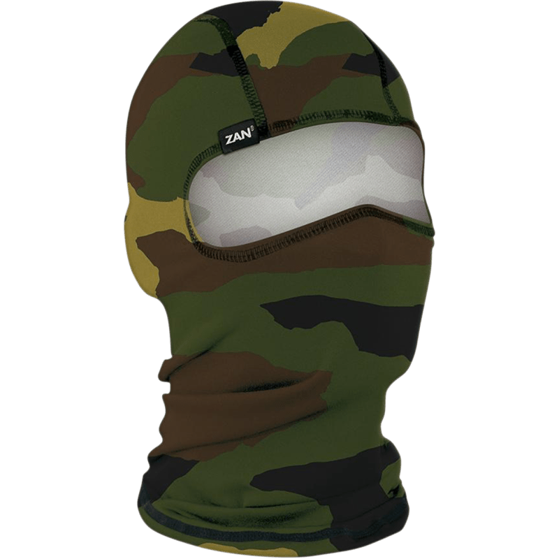 ZAN HEADGEAR BALACLAVA POLYESTER WOODLAND - DRIVEN Canada's Powersports 642608050256WBP118