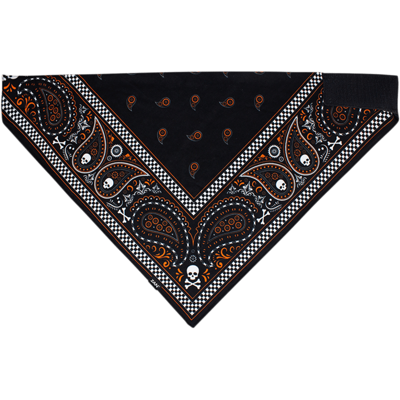 ZAN HEADGEAR BANDANNA SPORTFLEX SERIES CLASSIC BANDANA BLACK & - DRIVEN Canada's Powersports 642608053141BL197