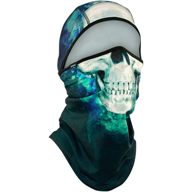 ZAN HEADGEAR CONVERTIBLE BALACLAVA SPORTFLEX SERIES PAINT SKULL (WB4L414) - DRIVEN Canada's Powersports 642608051987WB4L414