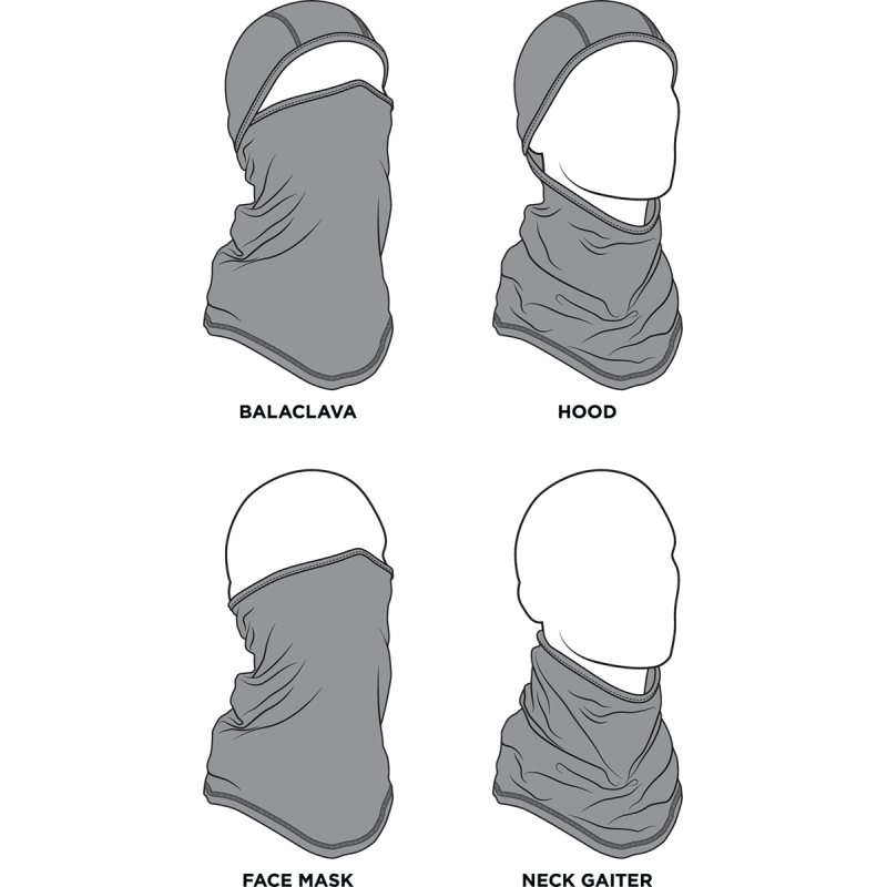 ZAN HEADGEAR CONVERTIBLE BALACLAVA SPORTFLEX SERIES WINTER - DRIVEN Canada's Powersports 642608052090WB4L198