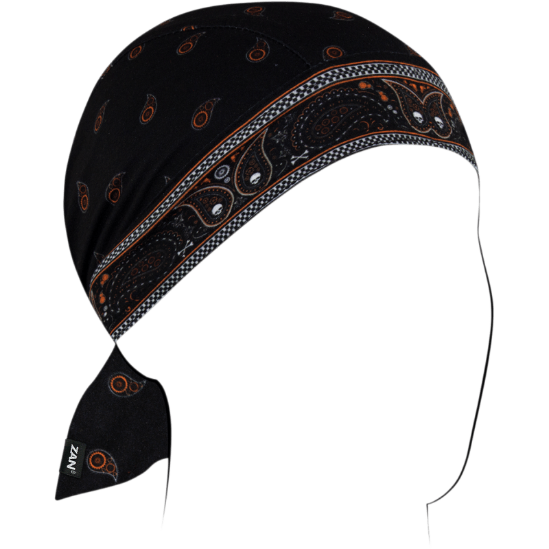 ZAN HEADGEAR FLYDANNA SPORTFLEX SERIES CLASSIC BANDANA BLACK & - DRIVEN Canada's Powersports 642608053165ZL197