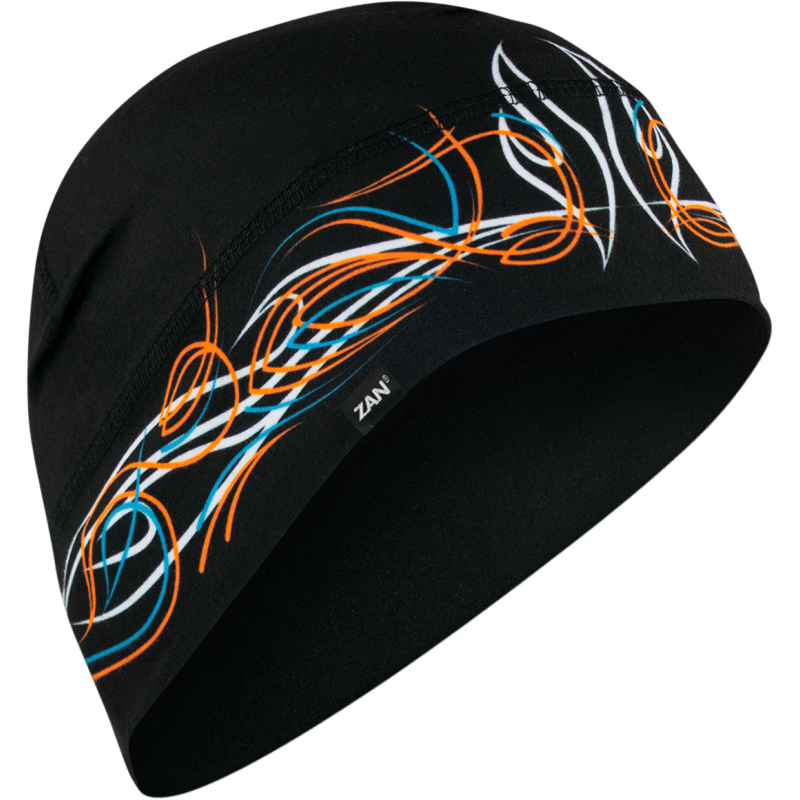 ZAN HEADGEAR HELMET LINER/BEANIE SPORTFLEX SERIES PINSTRIPE FLAME (WHLL426) - DRIVEN Canada's Powersports 642608052489WHLL426