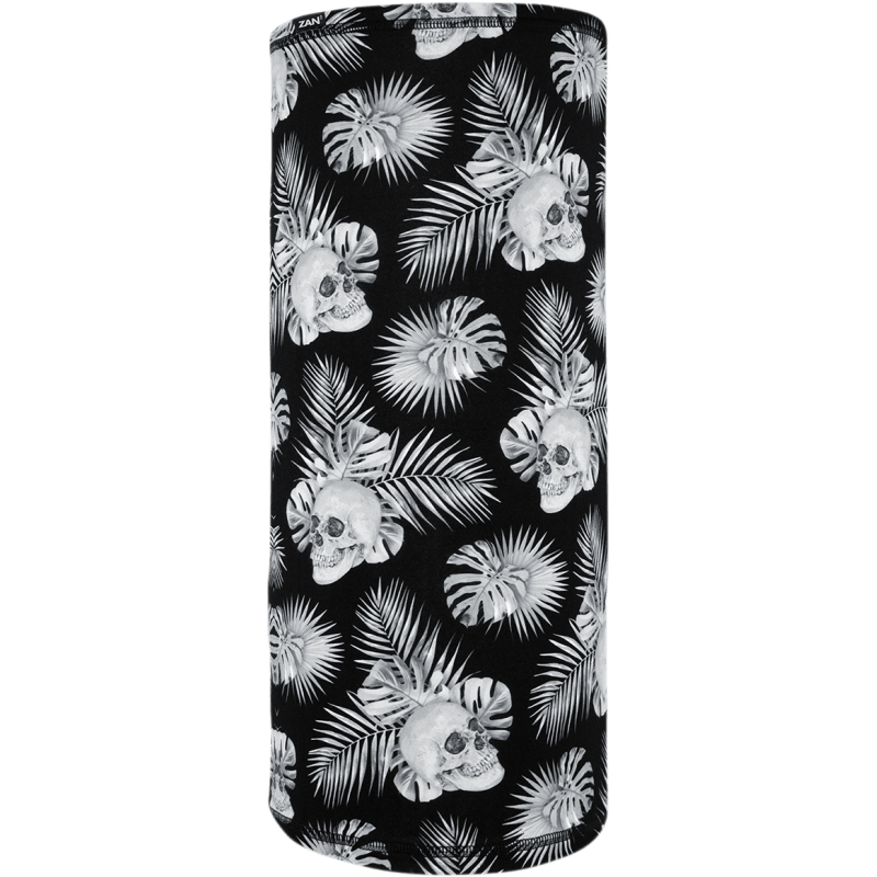 ZAN HEADGEAR MOTLEY TUBE BLACK & TROPICAL SKULL - DRIVEN Canada's Powersports 642608053189T420