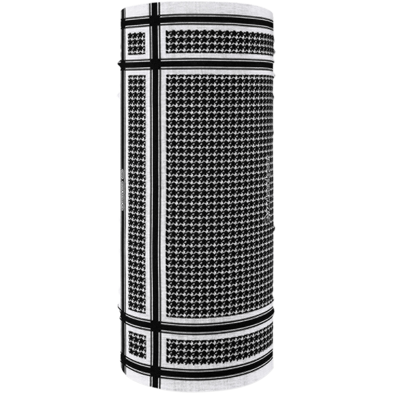 ZAN HEADGEAR MOTLEY TUBE POLY HOUNDSTOOTH BLK & - DRIVEN Canada's Powersports 642608047096T235BW