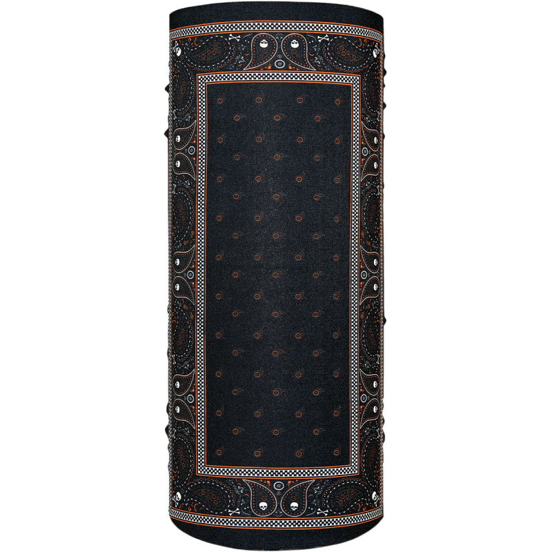 ZAN HEADGEAR MOTLEY TUBE POLYESTER CLASSIC BANDANA BLACK & - DRIVEN Canada's Powersports 642608053172T197