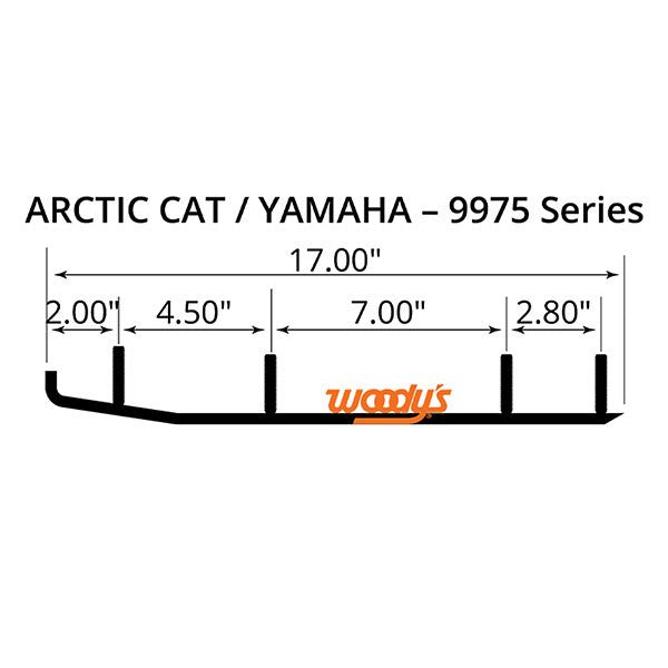 WOODY'S CARBIDE RUNNER (EAT3 - 9975) - DRIVEN Canada's Powersports EAT3 - 9975