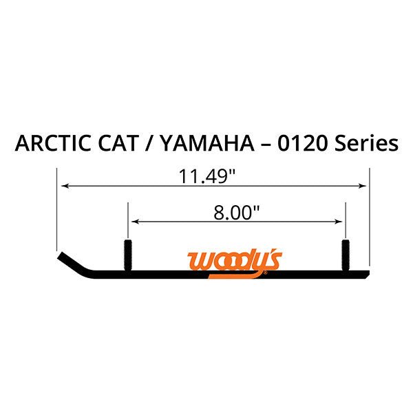 WOODY'S CARBIDE RUNNER (RUY - 0120) - DRIVEN Canada's Powersports RUY - 0120