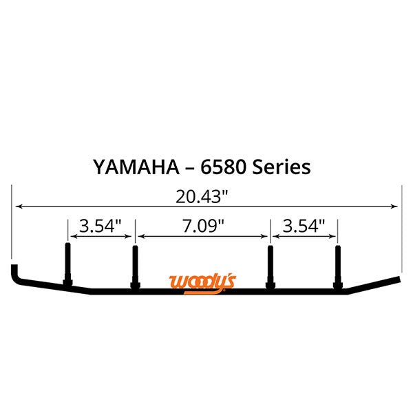 WOODY'S CARBIDE RUNNER (DY6 - 6580) - DRIVEN Canada's Powersports DY6 - 6580