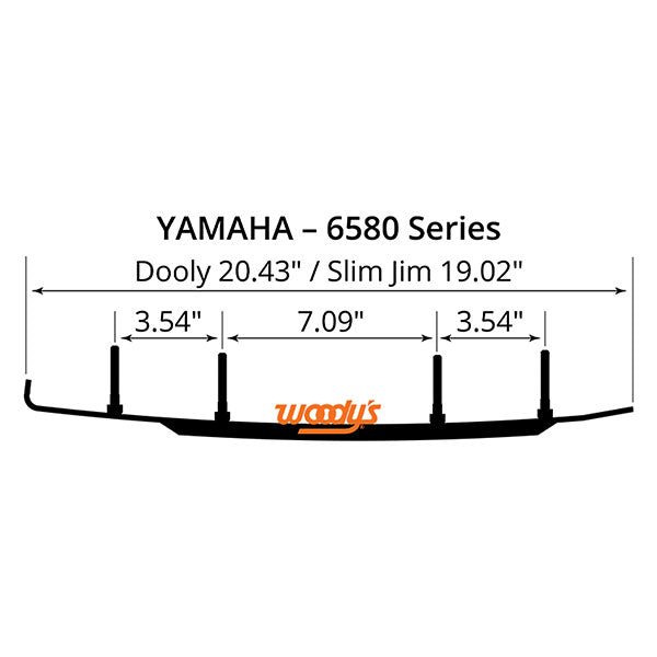 WOODY'S CARBIDE RUNNER (S2Y4 - 6580) - DRIVEN Canada's Powersports S2Y4 - 6580