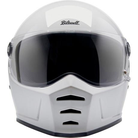 BILTWELL LANE SPLITTER ECE 22.06- GLOSS White Front - Driven Powersports