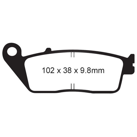 EBC BRAKE PADS - FA SERIES - FA196 - Driven Powersports