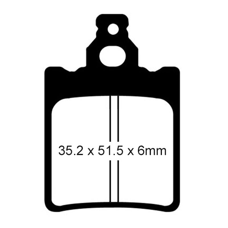EBC R SERIES BRAKE PADS - Driven Powersports
