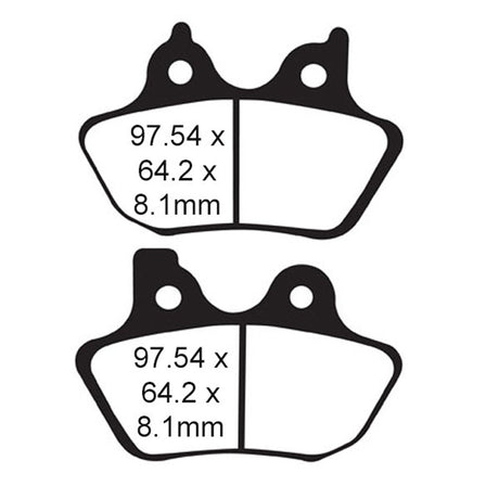 EBC BRAKE PADS - FA SERIES - FA400 - Driven Powersports