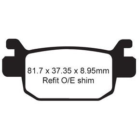 EBC BRAKE PADS - SFAHH SERIES - SFA415HH - Driven Powersports
