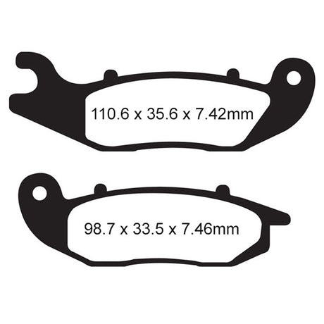 EBC BRAKE PADS - R SERIES - FA465R - Driven Powersports