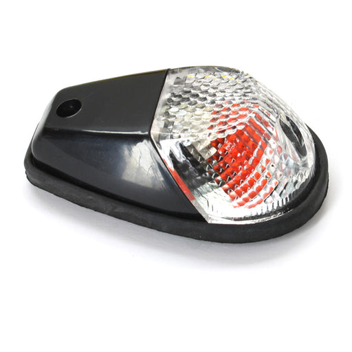 TOXIC FLUSH MOUNT TURN SIGNALS BLACK - CLEAR Black Clear - Driven Powersports