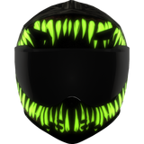 ICON HELMET DOMN GRAND MAW Gray Front - Driven Powersports