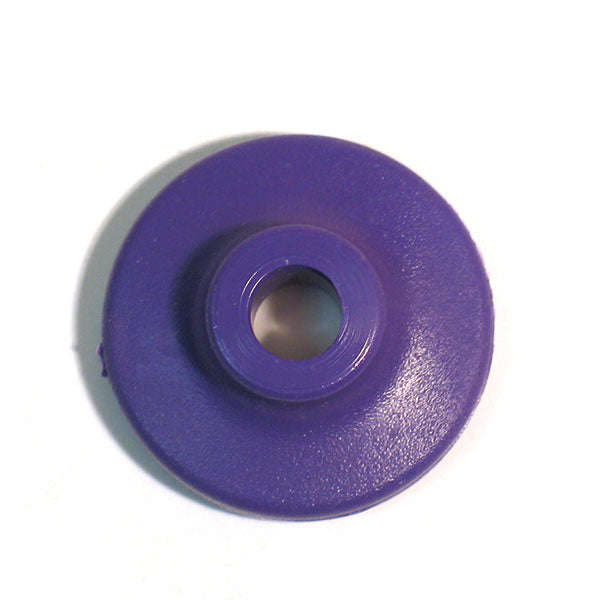 FAST-TRAC BACKER PLATE NYLON ROUND Purple - Driven Powersports