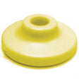 FAST-TRAC BACKER PLATE NYLON ROUND Yellow - Driven Powersports