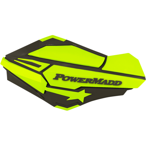 POWERMADD SENTINEL HANDGUARDS High-Visibility/Grey Front - Driven Powersports