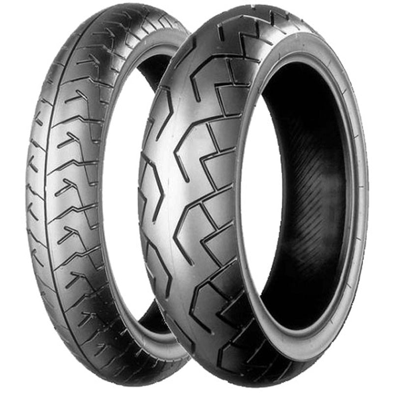 BRIDGESTONE BATTLAX BT54 RADIAL TIRE 110/80B18 (58V) - FRONT Teal - Driven Powersports