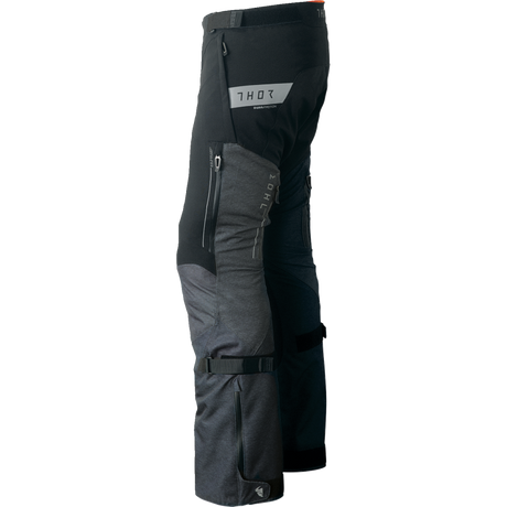 THOR PANT RANGE Black/Heather Left Side - Driven Powersports