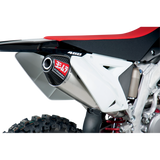 YOSHIMURA 08-17 RMZ450 RS4-COMP FS AL/CF-TIP*94dB Application Shot - Driven Powersports