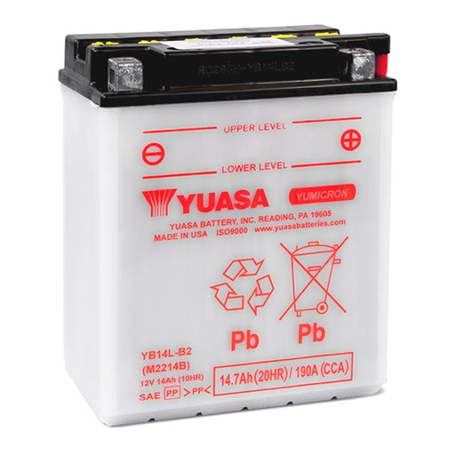 YUASA Yumicron High Performance Battery (YUAM2214BIND) - Driven Powersports