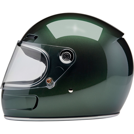 BILTWELL HELMET GRINGO SV Green Left Side - Driven Powersports