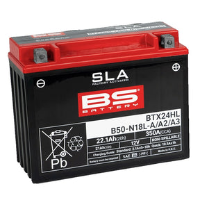 BTX24HL FACTORY ACTIVATED 12V BATTERY - Driven Powersports