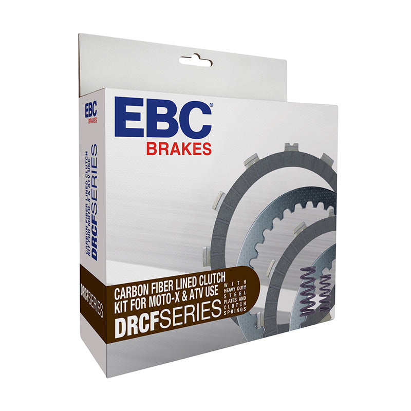 EBC DRCF SERIES CARBON FIBER CLUTCH KITS FOR OFF ROAD BIKES Red - Driven Powersports