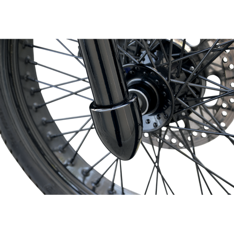 BARON COVERS FORK/AXLE Black Application Shot - Driven Powersports