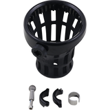 CIRO LLC Big Ass Drink Holder, Black, 7/8-1" Clamp, Black Front - Driven Powersports