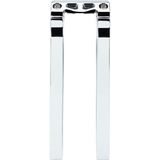 LA CHOPPERS RISER 1 STRT 10 Chrome Front - Driven Powersports
