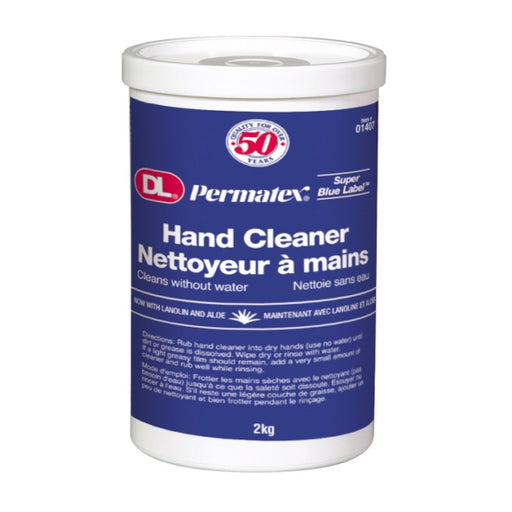 PERMATEX CLEANER HAND CREAM LABEL 2KG Blue - Driven Powersports