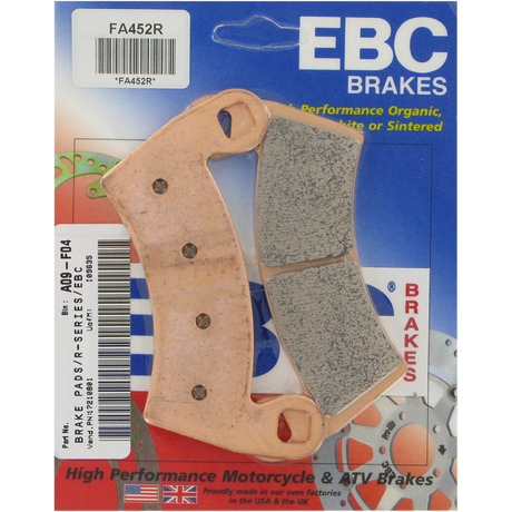 EBC FA452R SINTERED SERIES BRAKE PAD SET 3/4 Front - Driven Powersports