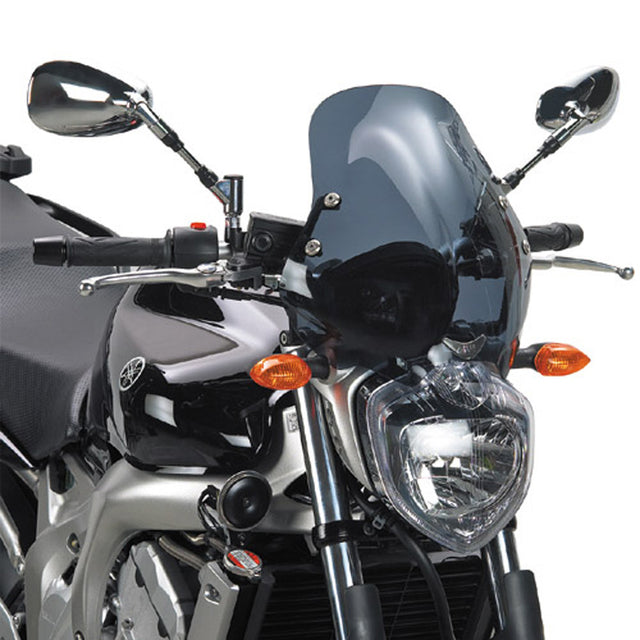 GIVI 140D+D140KIT Smoked Windshield & Mounting for Yamaha FZ6