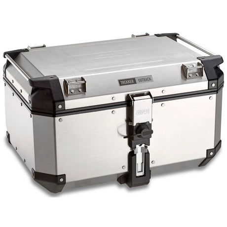 GIVI 58L TREKKER OUTBACK OBKN58A TOP ALUMINIUM - Driven Powersports