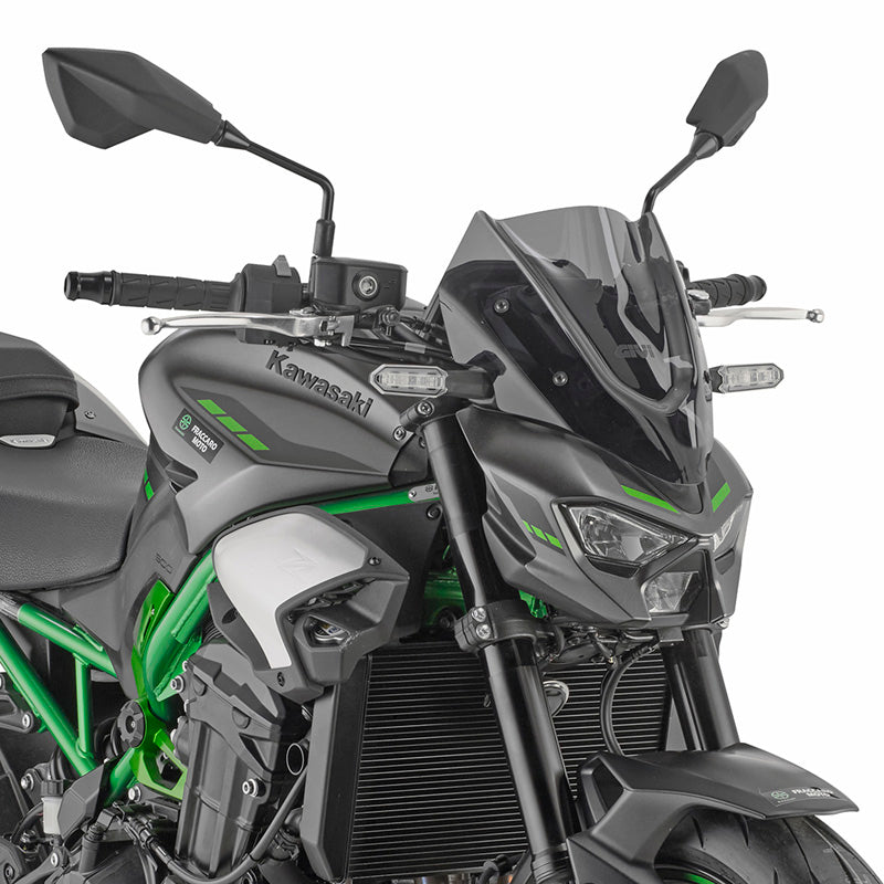 4137A Windshield - Clear - Kawasaki Z900 - Driven Powersports